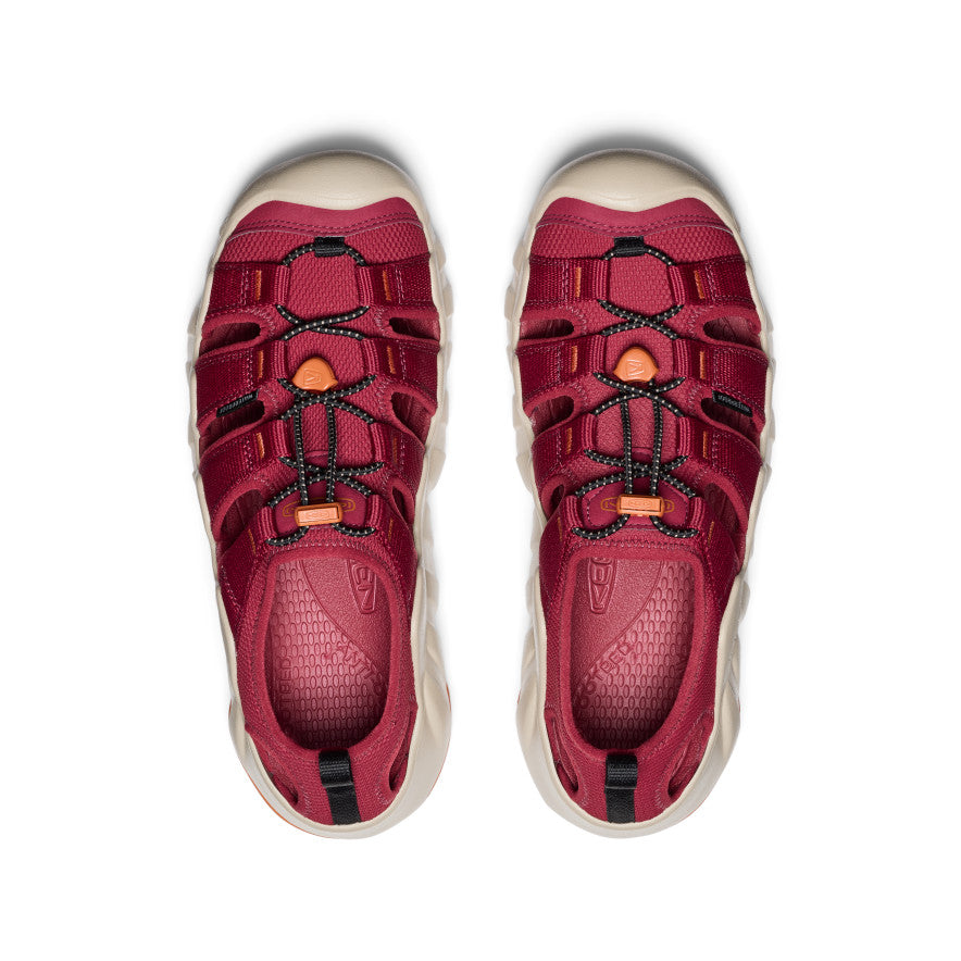Men's Hyperport H2 Sandal - Lightweight Hiking & Water Shoes for Outdoor Adventures | Tibetan Red/Gold Flame | Perfect for Trail Running, Beach Walking & Travel