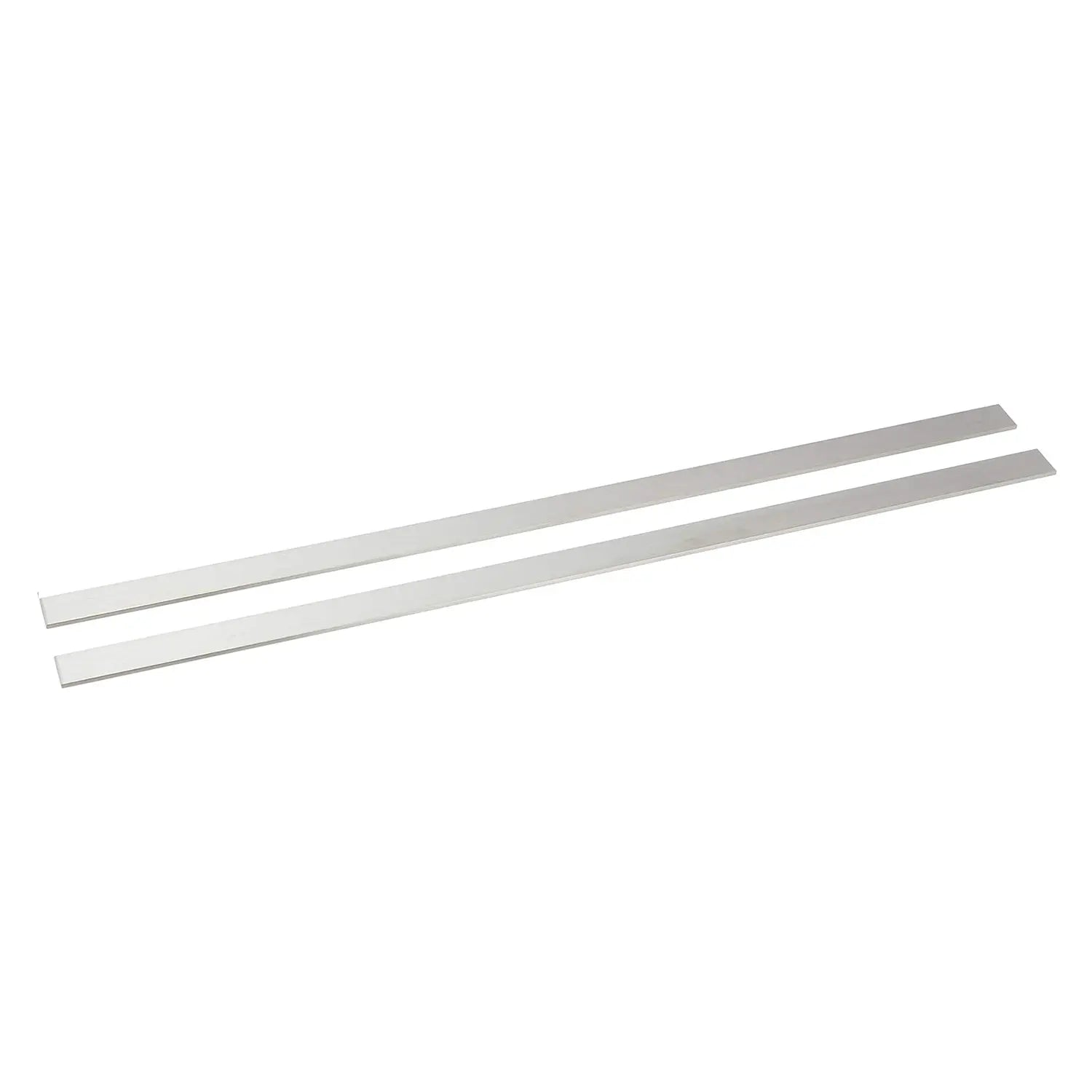EBM Premium Stainless Steel Rolling Pin Guide Sticks - Set of 2 for Perfect Dough Thickness | Ideal for Baking, Pastry Making & Cookie Dough Preparation