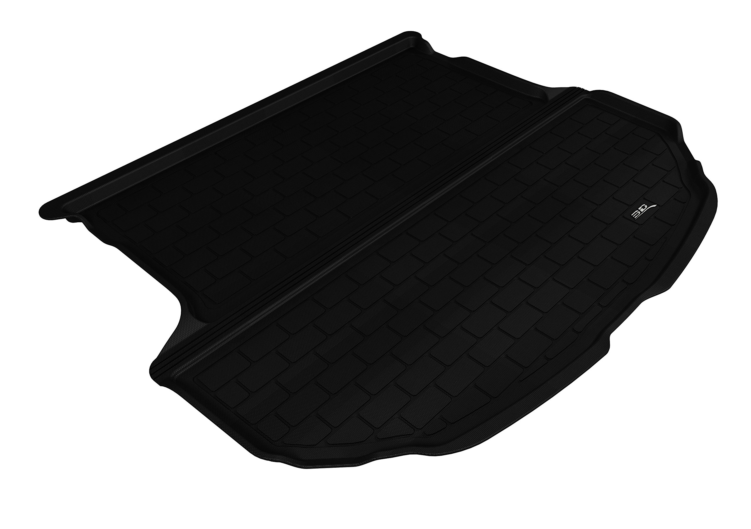 3D MAXpider Kagu Custom Fit Cargo Liner for Hyundai Santa Fe Sport 5-Seat (2013-2024) | Premium Black Trunk Mat | Waterproof & Anti-Slip Protection | Perfect for Road Trips, Groceries & Pet Transport