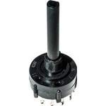 1-4 Pole Rotary Switch (5 Pack) - Heavy Duty Electrical Rotary Selector Switch for Industrial, Home & DIY Projects - Perfect for HVAC, Motor Control & Power Tools