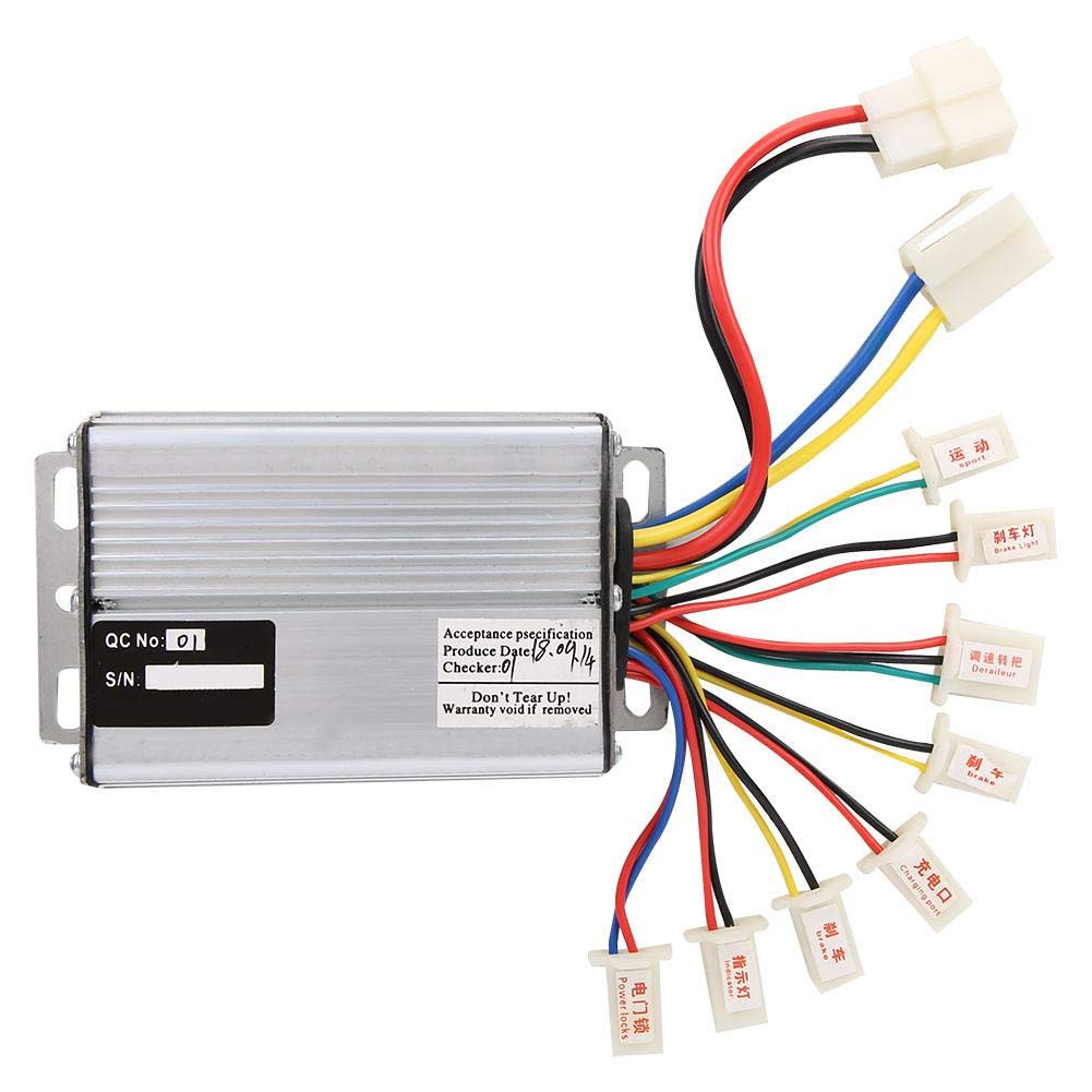 Voluxe Durable Waterproof Motor Speed Controller & Throttle Grip - Heavy Duty Handlebar for Electric Tricycle & Mobility Scooters - Perfect for Elderly Riders & Outdoor Commuting