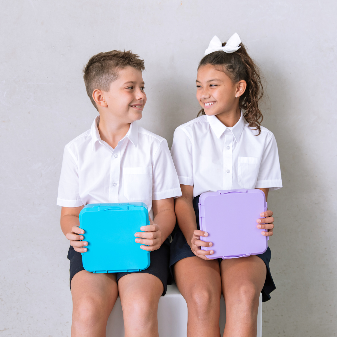 Montii.Co Bento Plus - Insulated Lunch Box for Adults & Kids, Leak-Proof & Eco-Friendly, Perfect for Work, School & Outdoor Activities | Coastal Design