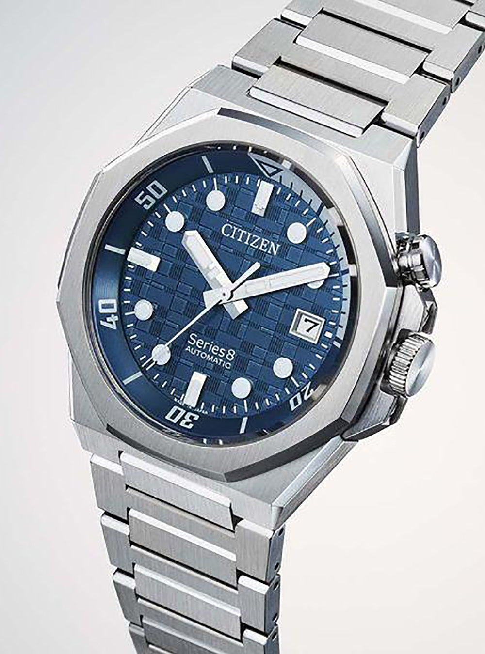 CITIZEN WATCH Series 8 890 Mechanical NB6060-58L Japan Made JDM Exclusive - Premium Automatic Watch for Men, Business & Dress Occasions