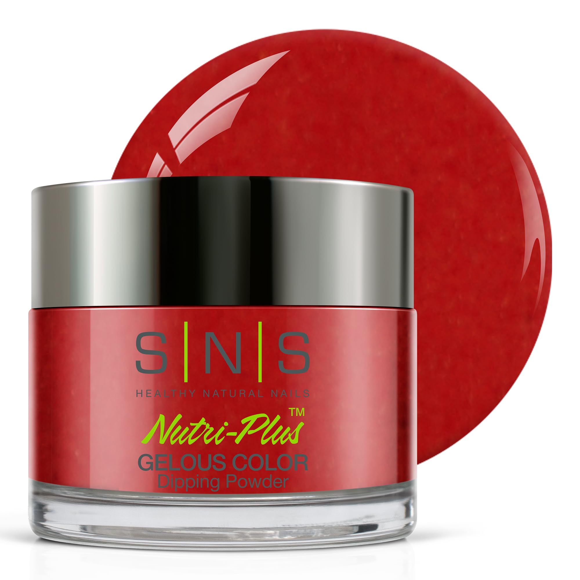 Long-Lasting SNS Nail Dip Powder - Tomato Basil (Orange & Cream) | 14-Day Wear, Low Odor, No UV Lamp Needed | 1oz Gelous Dipping Powder for Professional & At-Home Manicures | Perfect for Weddings, Parties & Everyday Nail Care