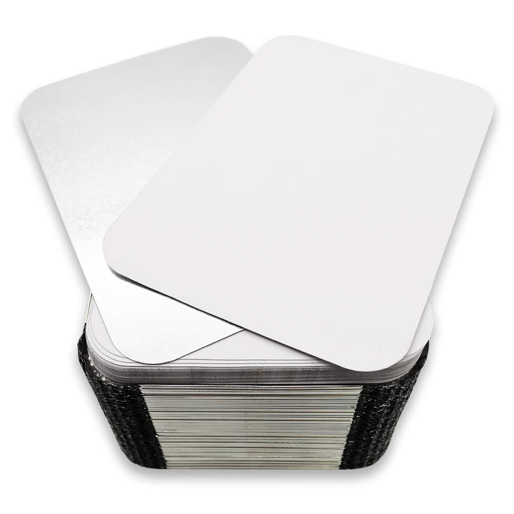 480-Pack Premium 1.5-LB Heavy Duty Disposable Aluminum Foil Takeout Pans with Lids - 7