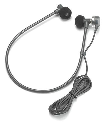 Professional HS-500-DH-DP Transcription Headset with Noise-Canceling Mic - Ideal for Medical Dictation, Legal Transcription & Podcast Recording