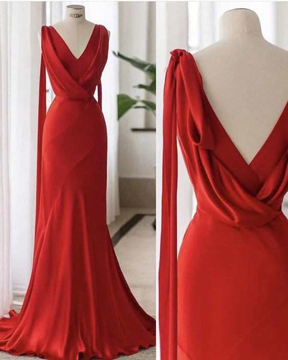 Elegant Red Evening Dresses for Women - Sexy Prom Party Gown J4497 | Perfect for Homecoming, Cocktail Party, Wedding Guest & Formal Events
