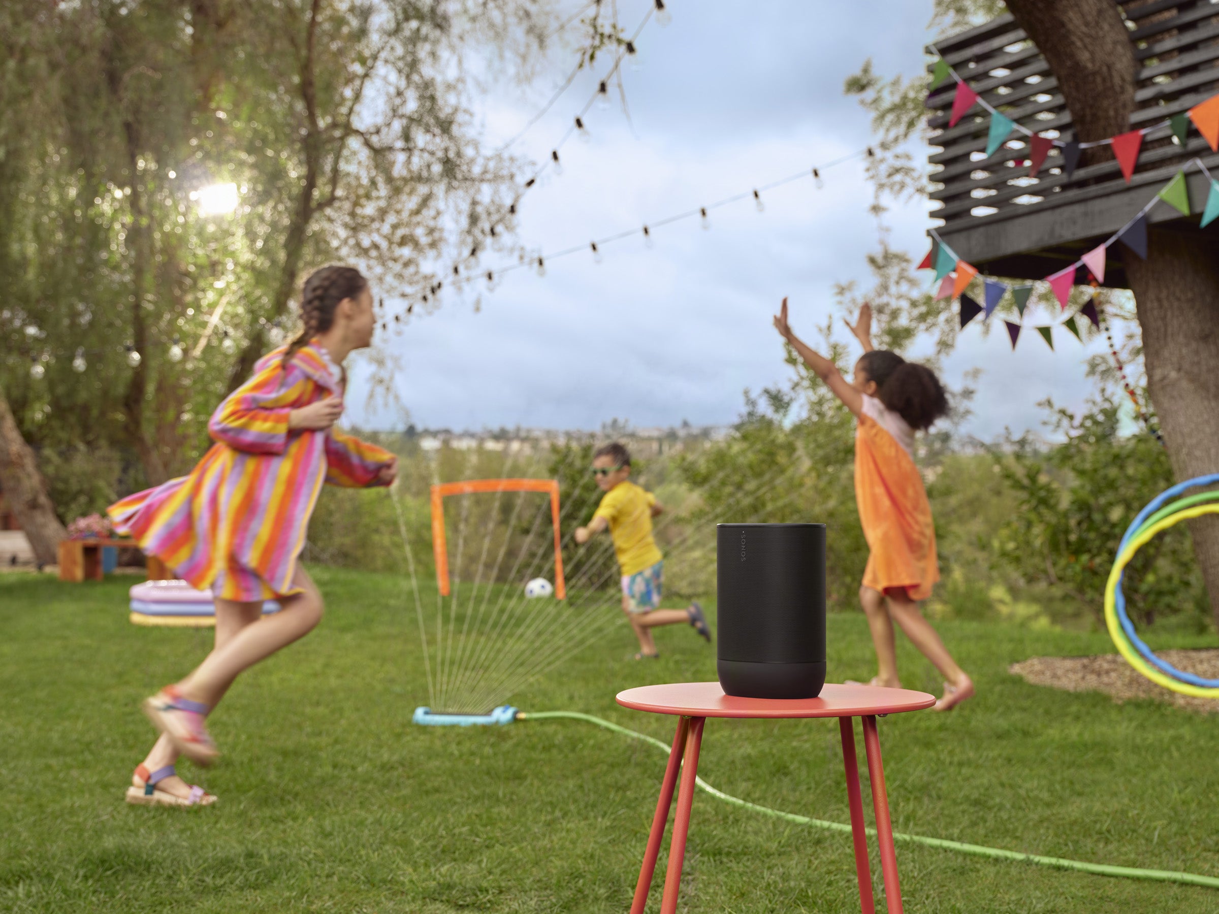 Sonos Move 2 Wireless Bluetooth Speaker for Home - Portable Outdoor & Indoor Use, Perfect for Parties, Travel, and Backyard Gatherings