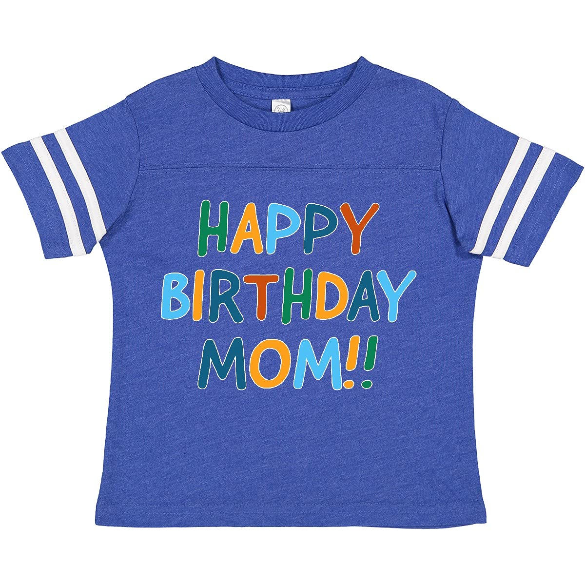 Inktastic Happy Birthday Mom Toddler T-Shirt - Cute Toddler Birthday Outfit for Boys & Girls - Perfect for Birthday Parties, Family Photos & Special Occasions