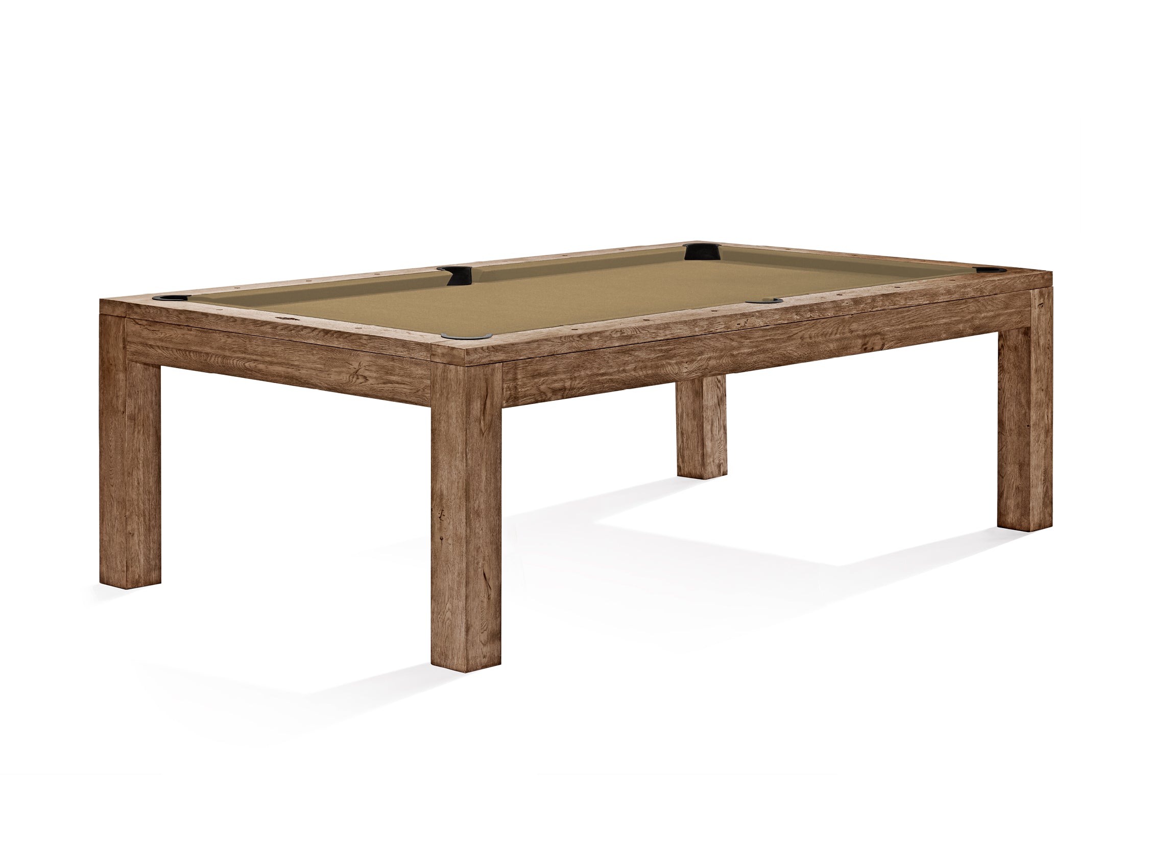 Brunswick Sanibel Pool Table - Rustic Dark Brown Finish | Premium Billiards Game Table for Home, Game Room & Bar | Perfect for Family Fun & Entertainment