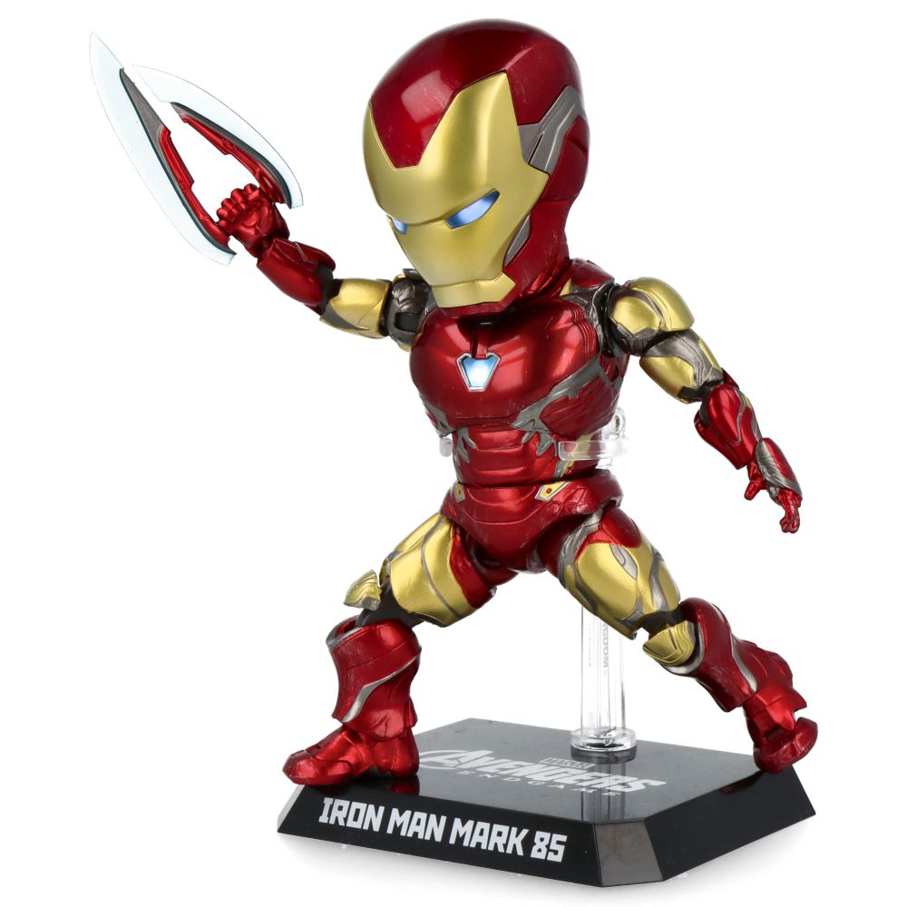 Hot Toys Egg Attack Iron Man Mark 85 (Avengers: Endgame) 1/12 Scale Collectible Figure - Perfect for Marvel Fans & Action Figure Collectors - Display for Home, Office, or Gaming Room Decor