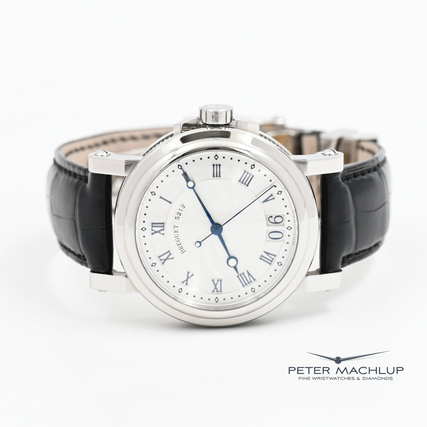 Breguet Marine Big Date Automatic Men's Watch - Luxury Stainless Steel Timepiece for Diving, Business & Formal Occasions