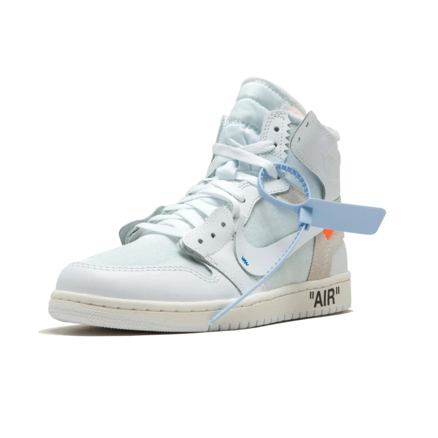 Air Jordan 1 Retro High OG Off-White White Euro Exclusive Sneakers - Perfect for Streetwear Fashion & Sneaker Collectors