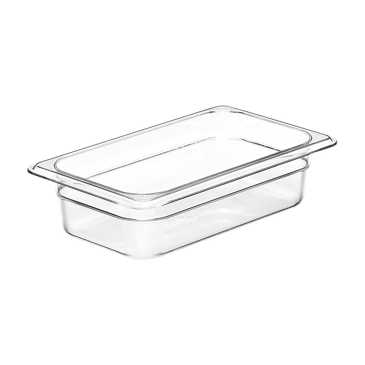 Cambro 42CW135 Camwear 1/4 Size Clear Food Storage Pan - 2.5