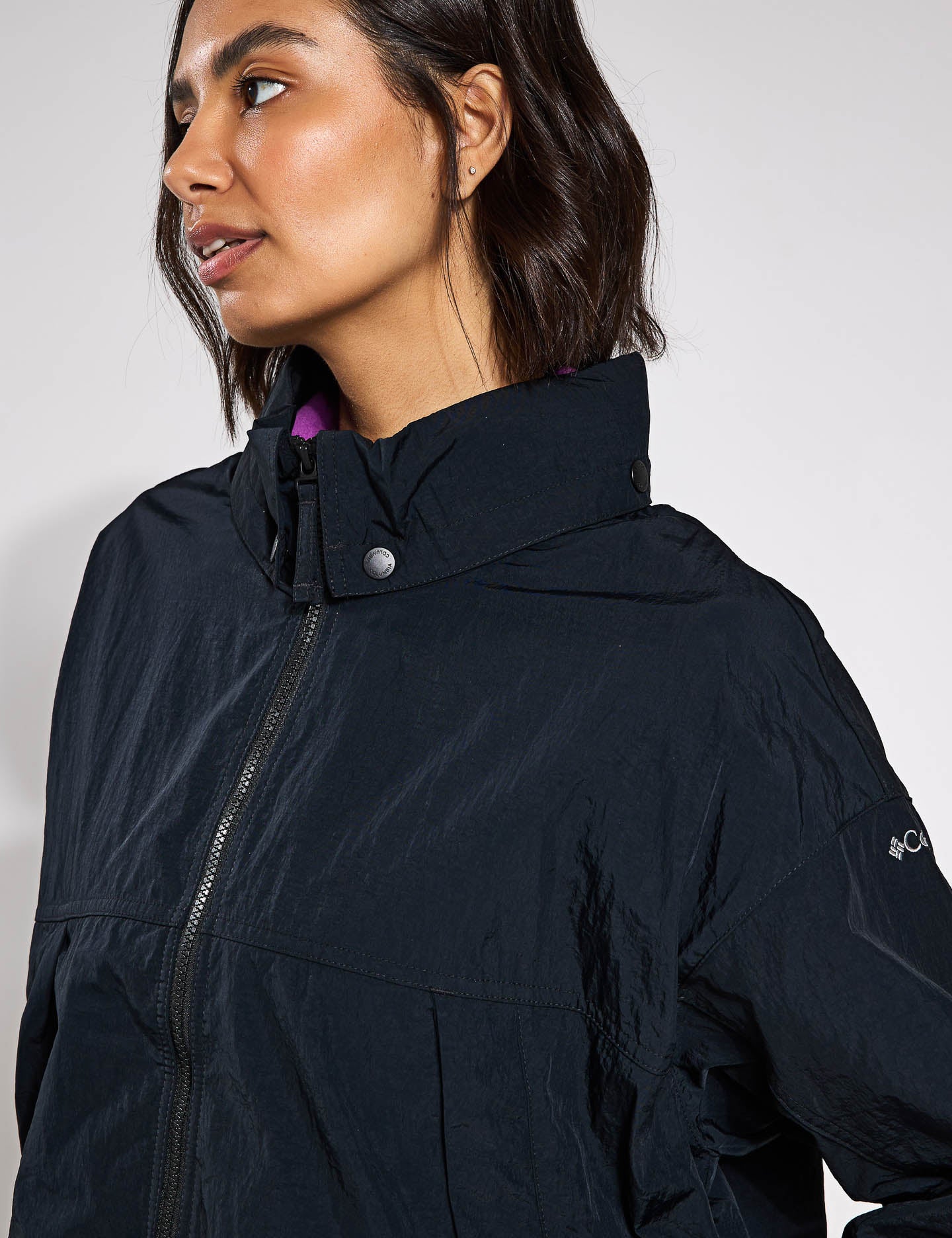 Paracutie II Hooded Windbreaker Jacket - Lightweight Waterproof Windbreaker for Men & Women | Perfect for Hiking, Running, and Outdoor Adventures (Black)