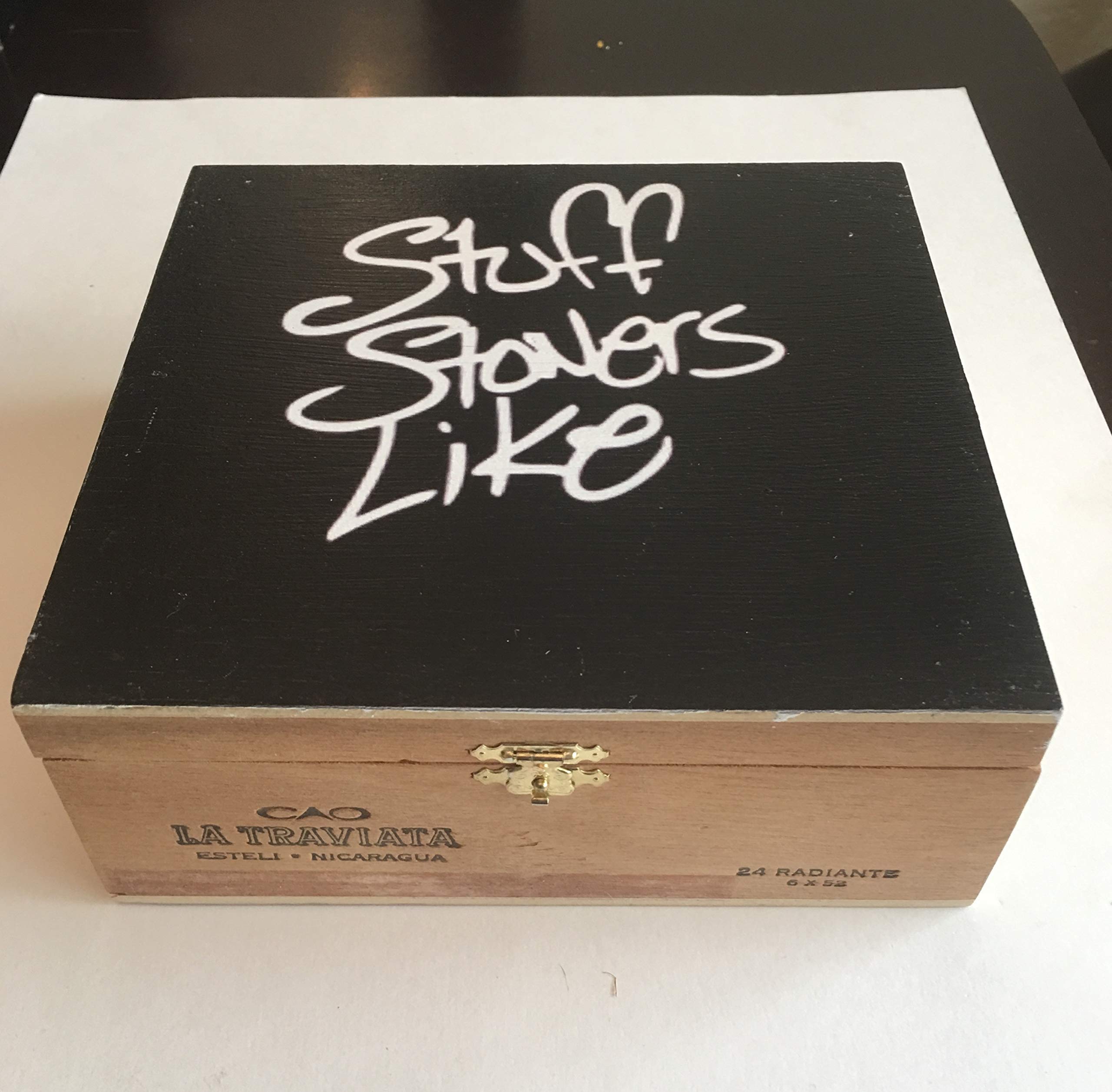 Premium Stash Box for Stoners - Airtight & Odor Proof Storage for Herbs, Grinders & Accessories | Perfect for Home, Travel & Discreet Use