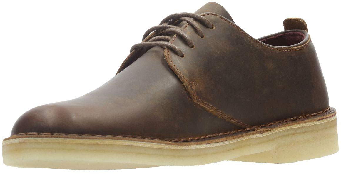 Clarks Men's Desert London Oxford Shoes | Classic Comfortable Casual Dress Shoes for Business & Office Wear | Perfect for Weddings, Work & Formal Events