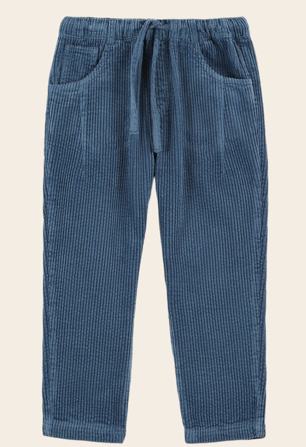 Emile & Ida Velour Pants for Baby & Toddler (9M-2A) - Soft & Cozy Joggers for Playtime, Outings & Loungewear