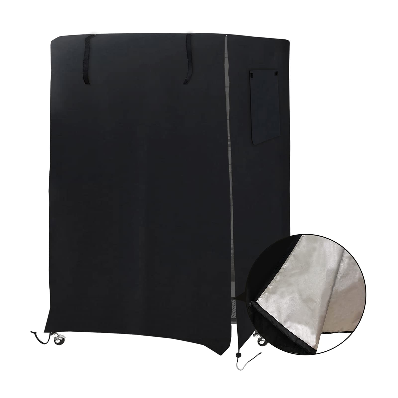 Universal Large Bird Cage Cover - Blackout, Windproof & Light-Proof for Parrots & Cockatiels | Washable & Durable Fabric | Perfect for Indoor & Outdoor Use, Travel & Nighttime Comfort