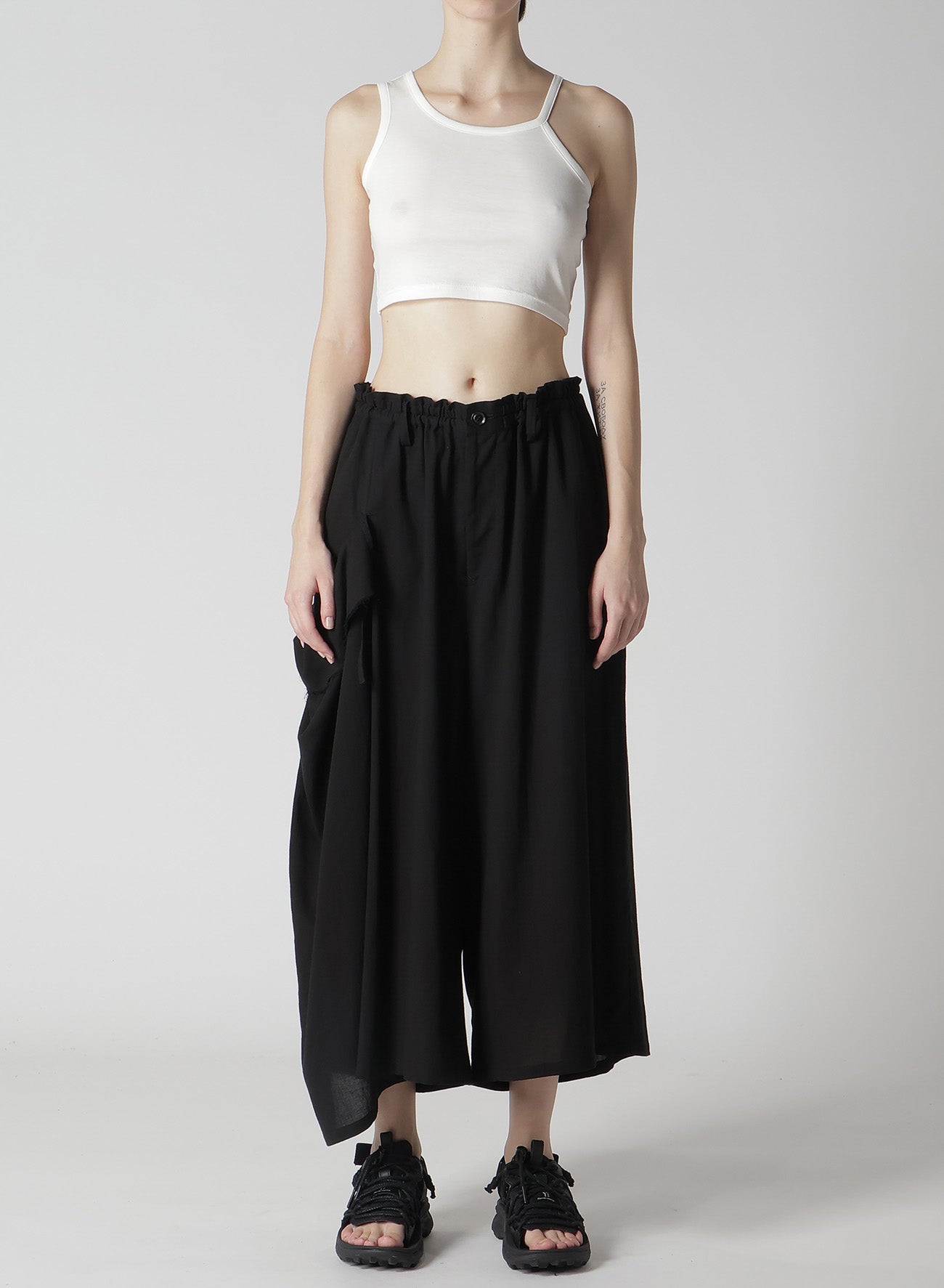 Stylish Cotton Boyle Viyella Drape Pants for Women - Comfortable & Flowy High-Waisted Trousers - Perfect for Office, Travel & Casual Wear