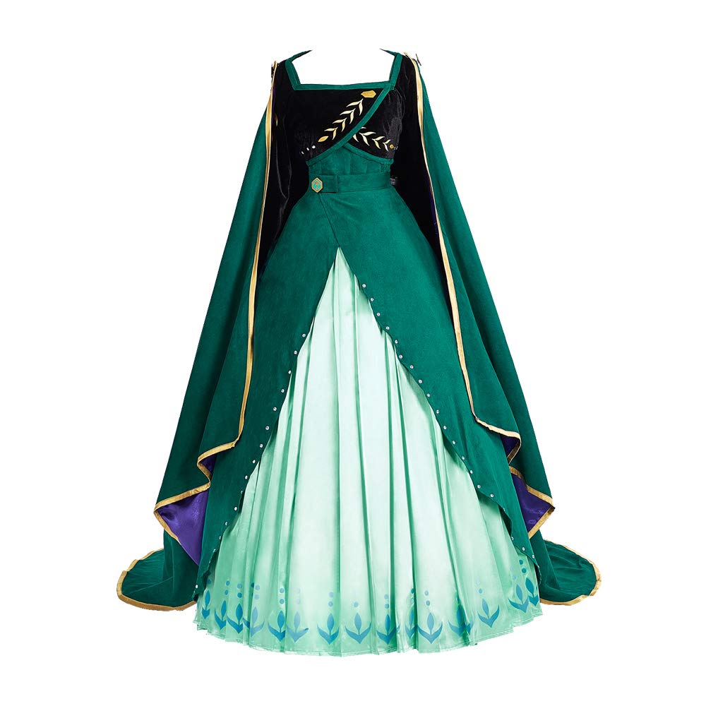 Snow Queen Princess Costume for Women - Elegant White Cosplay Dress for Halloween, Christmas, and Themed Parties | DIY Cosplay Outfit for Queen Elsa Inspired Costume