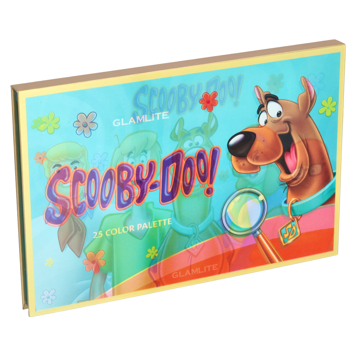 Scooby Doo x Glamlite 25 Color Eyeshadow Palette - Vibrant Makeup Set for Halloween, Cosplay & Themed Parties | Cruelty-Free & Vegan