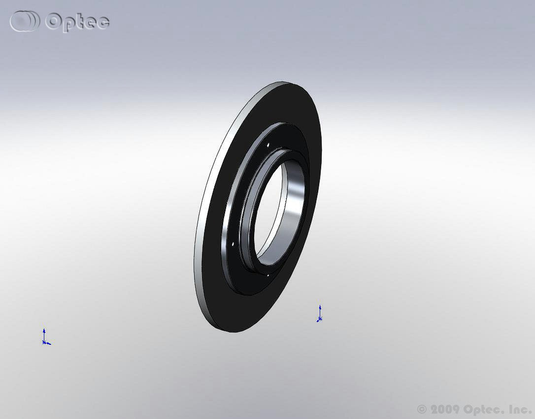 PlaneWave CDK 14/17/20 to OPTEC 3600 Dovetail Mount Adapter (17818) - Telescope Accessory for Astronomy & Astrophotography
