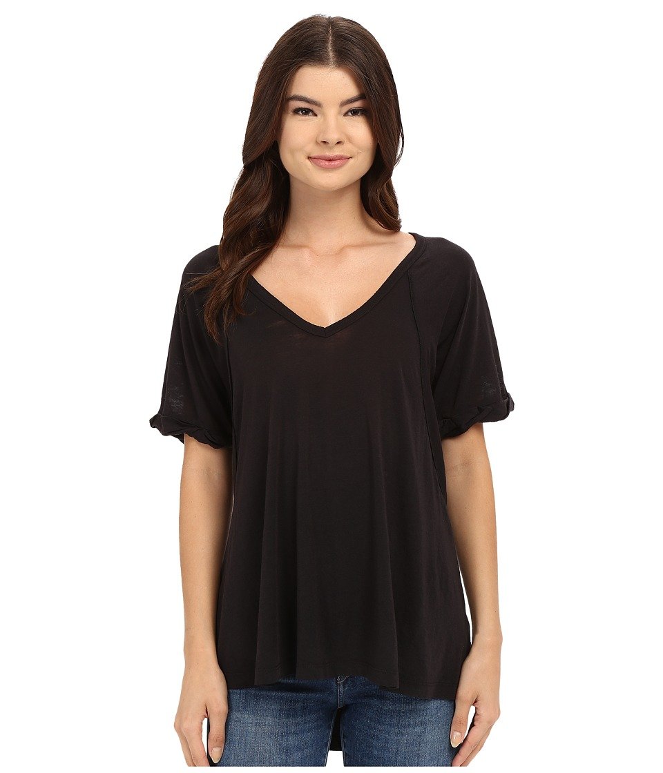 Free People Women's Black Sleeveless Flowy Boho Dress - Perfect for Summer Vacations, Beach Getaways & Boho Chic Outfits
