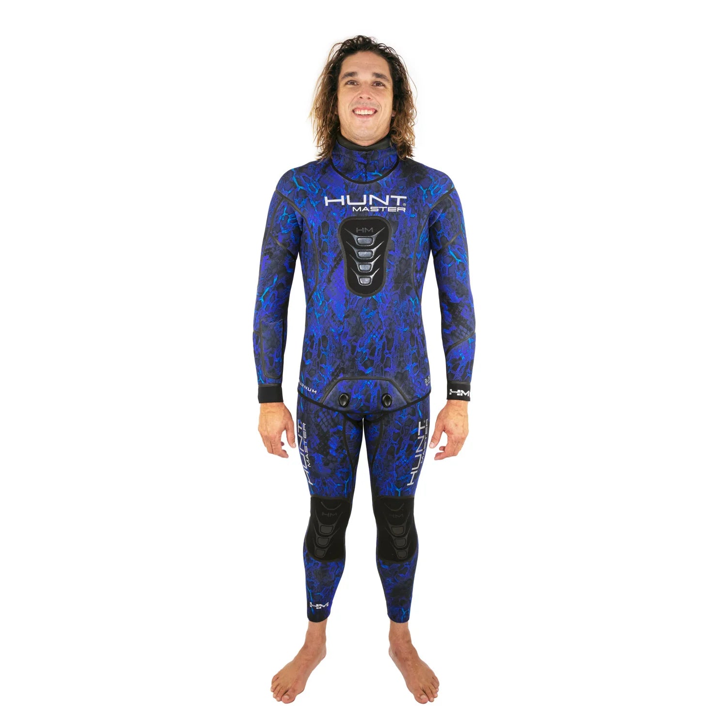 Hunt Master Burnum Huntsman or Huntress Wetsuit - 3.5mm/5mm Camo Series for Spearfishing, Scuba Diving & Water Sports