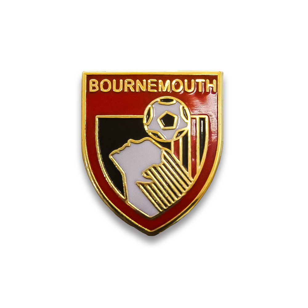 Bournemouth FC Pin Badge - Official AFC Bournemouth Football Club Enamel Lapel Pin - Perfect for Fans, Collectors & Match Day Outfits