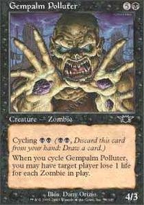 Magic: The Gathering Gempalm Polluter Legions Card - MTG Collectible Trading Card Game for Deck Building & Strategy - Perfect for Tournaments & Casual Play