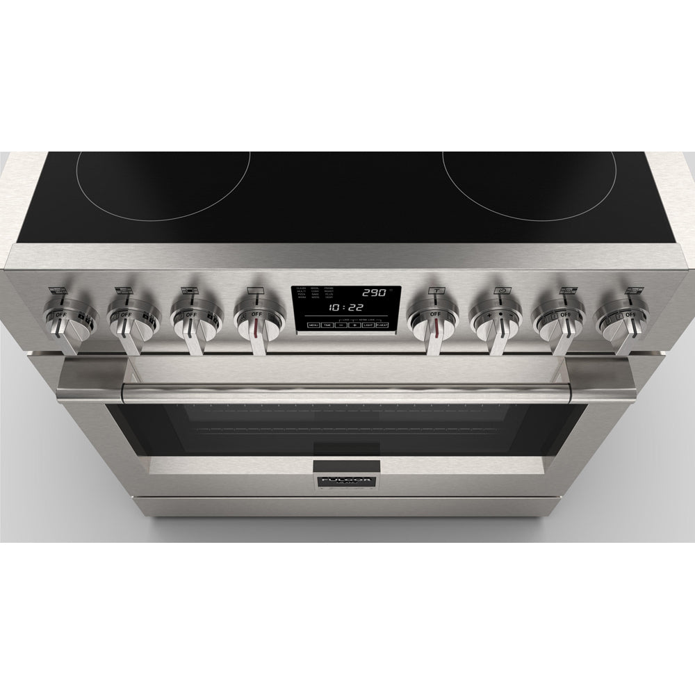 Fulgor Milano 36-Inch 600 Series Stainless Steel All-Electric Induction Range (Model F6PIR365S1) - Perfect for Modern Kitchens & Professional Chefs