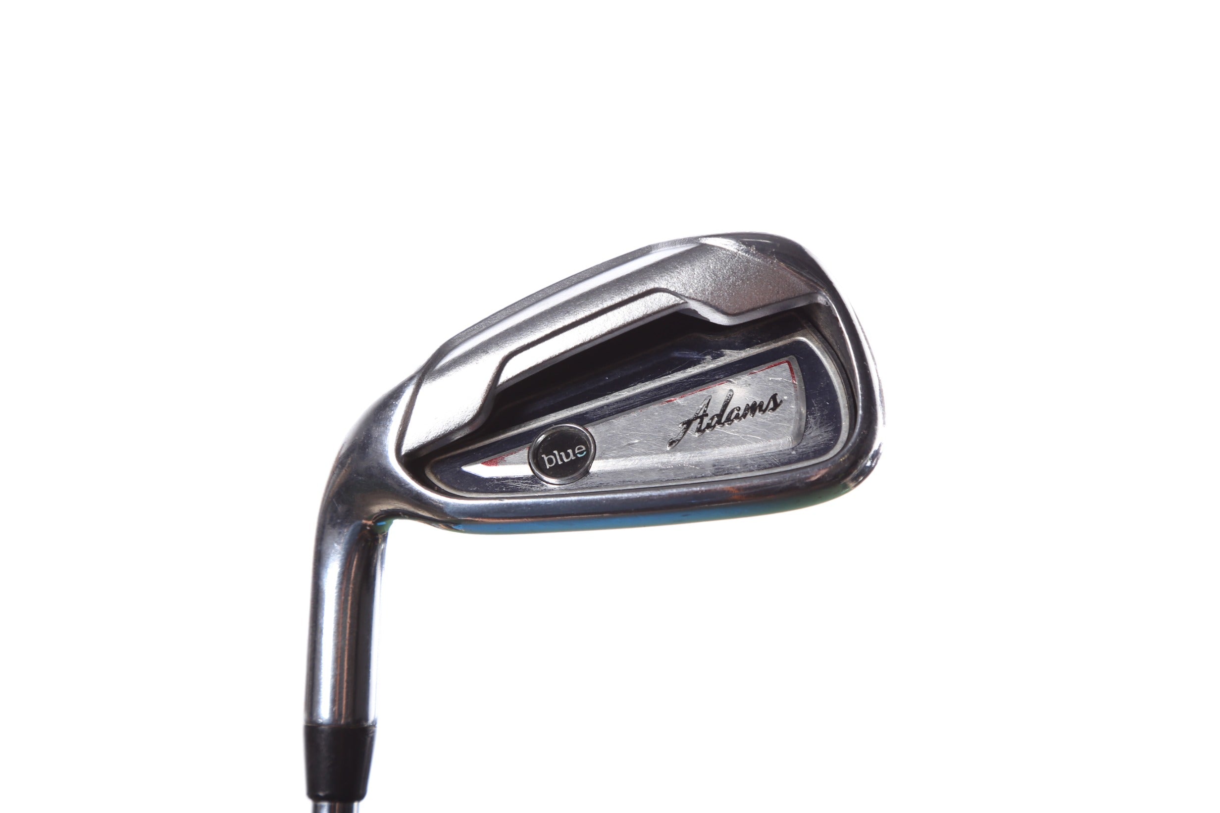 Adams Blue Single 7 Iron Left Handed Golf Club - Regular Flex Steel Shaft | Pre-Owned Men's Golf Iron for Driving Range & Course Play