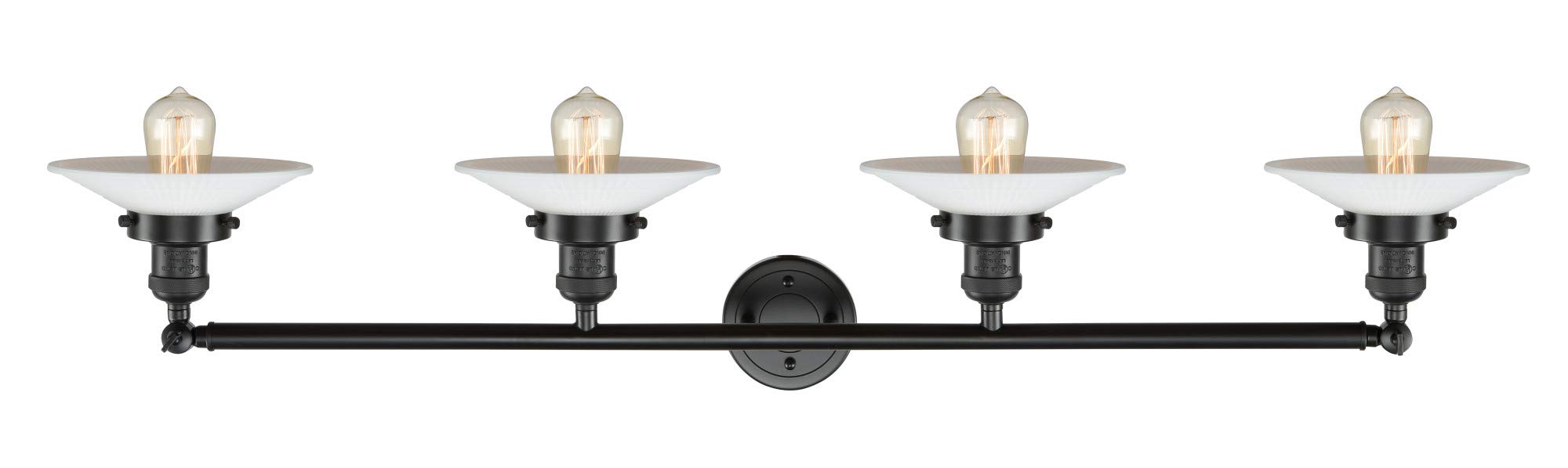 Franklin Restoration Collection 4-Light Bathroom Vanity Fixture in Silver - Elegant Lighting for Modern Bathrooms, Powder Rooms & Home Decor