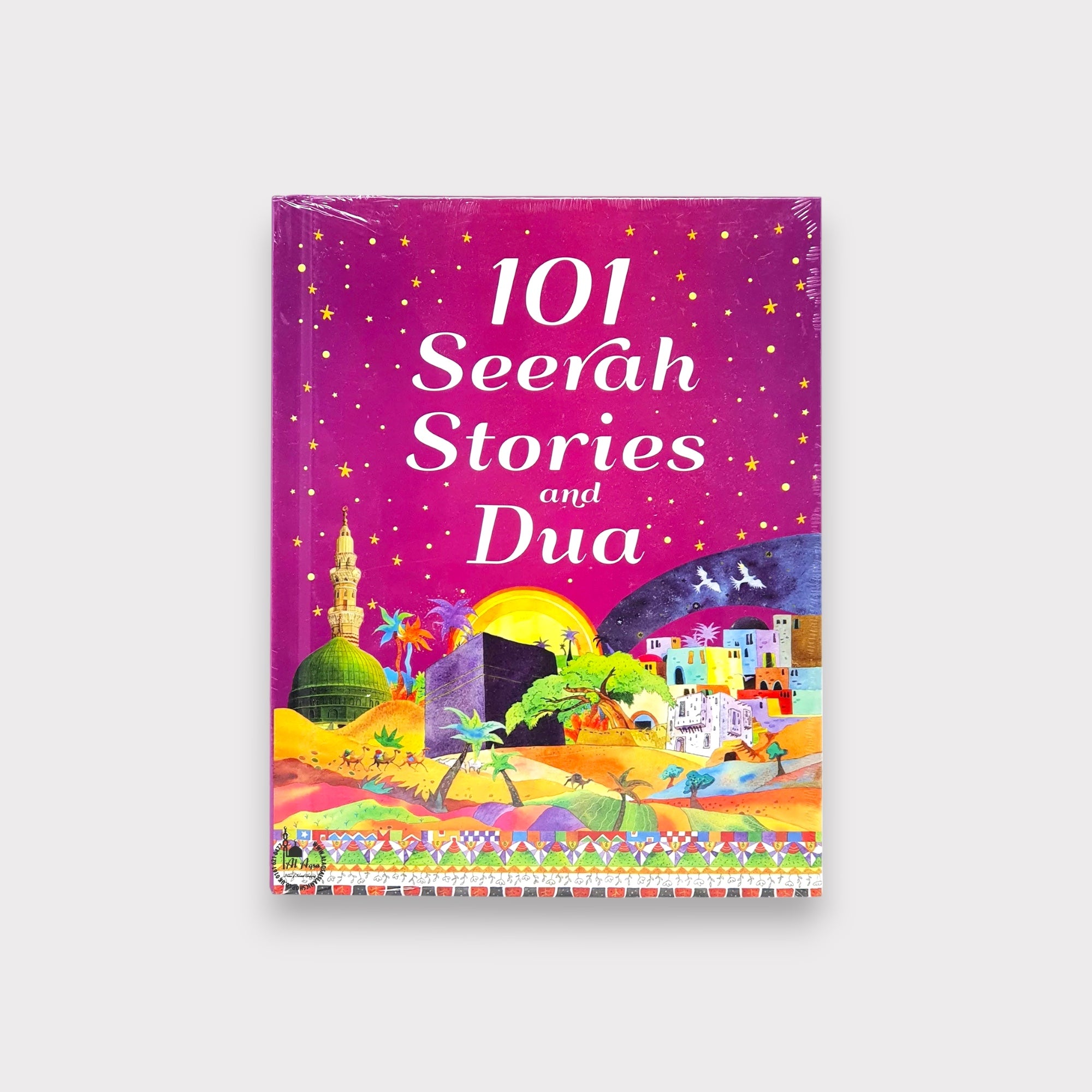 101 Seerah Stories and Dua - Islamic Children's Book with Moral Lessons for Kids - Perfect for Bedtime Stories, Homeschooling, and Ramadan Gifts