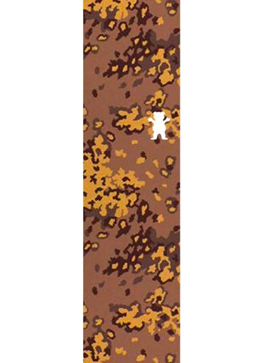 Grizzly Camo Grip Tape - Non-Slip Skateboard & Longboard Grip for Enhanced Traction - Perfect for Street Skating, Park Riding & Board Customization