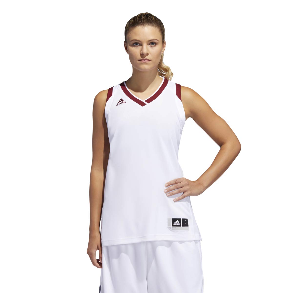 adidas Women's Crazy Explosive Basketball Jersey - Lightweight Performance Top for Training & Games - Perfect for Basketball Practice, Gym Workouts & Casual Wear