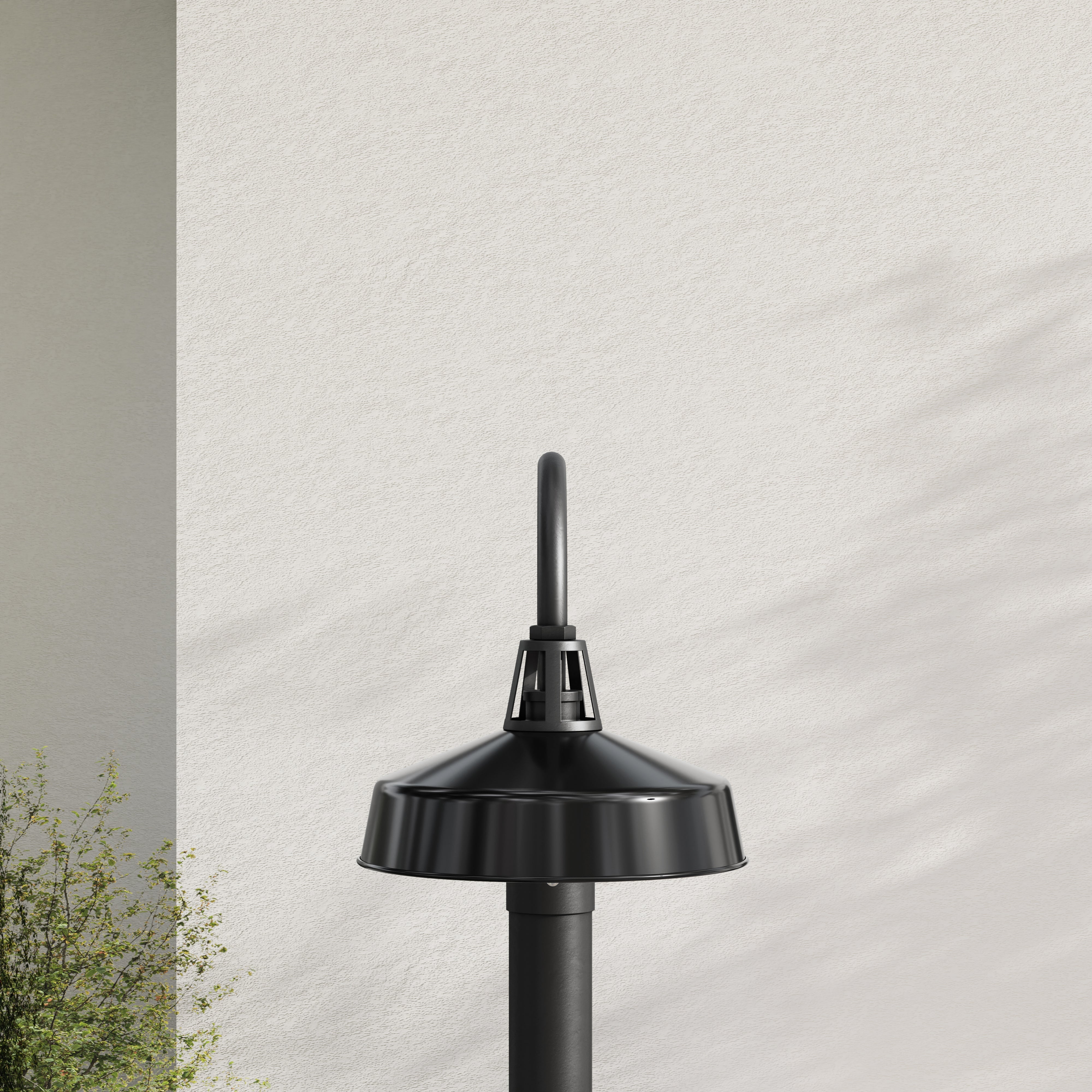 Cedar Springs Collection Outdoor Wall Lantern - Black One Light Post Mount for Porch, Garden, and Patio Lighting | Weather-Resistant & Durable Design