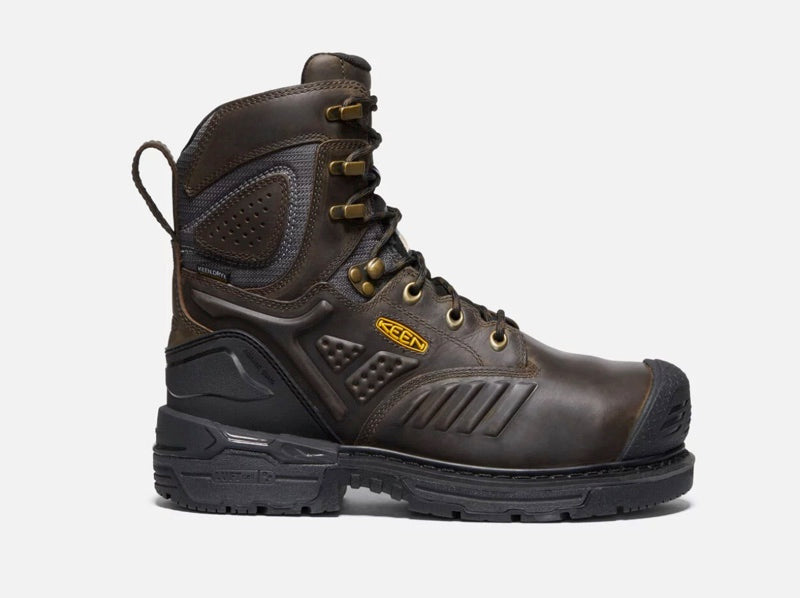 Keen Philadelphia 8 Waterproof Composite Toe Work Boots for Men - Safety Shoes with Internal Met Guard (Model 1022091) | Ideal for Construction, Warehouse & Outdoor Work