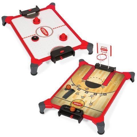 Majik 2-in-1 Flipperz Hover Puck Hockey & Fling Basketball Set - Indoor/Outdoor Sports Game for Kids & Adults - Perfect for Backyard, Park, and Family Game Nights