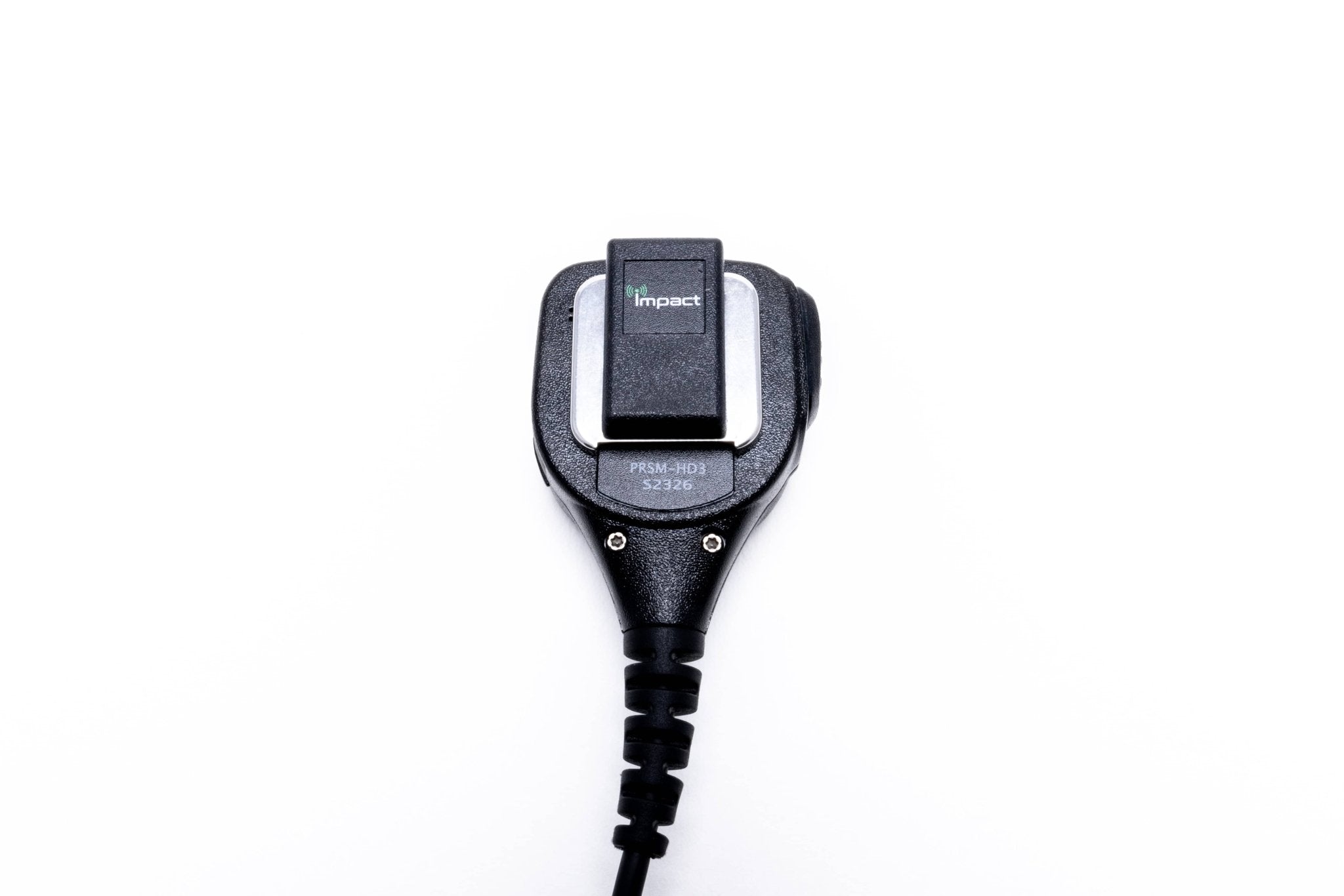 M1 PRSM HD3 Impact Speaker Mic for Motorola Dual Pin - Durable Hands-Free Communication for Construction, Security & Outdoor Adventures