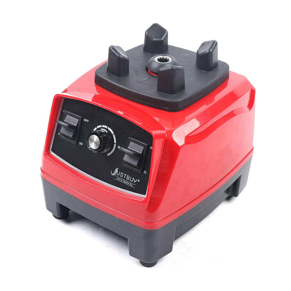**Powerful 1500W Smoothie Blender - Heavy Duty Countertop Blender with 6 Stainless Steel Blades & Variable Speed Control - Perfect for Green Smoothies, Milkshakes, Ice Crushing, Hot Soup, Juice Making - Ideal for Home, Kitchen, Gym & Healthy Lifestyle (Red)**