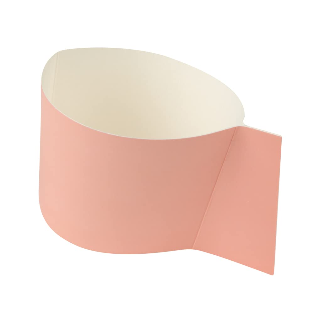 Restpresso Disposable Hot Coffee Sleeves with Handle - 1000 Count Nude Paper Cup Jackets for 12/16/20 oz Cups (Cups Sold Separately) - Perfect for Coffee Shops, Cafes & Takeout Businesses