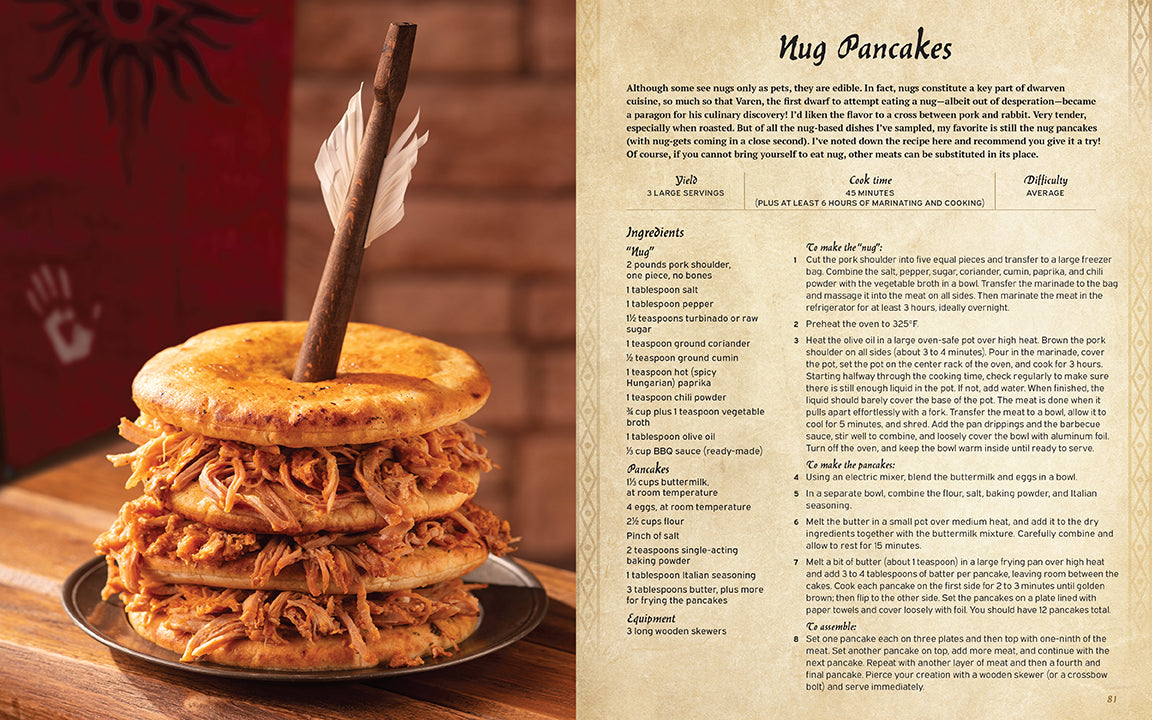 Dragon Age: The Official Cookbook - Fantasy RPG Recipes for Game Nights, Themed Parties & Medieval Feasts