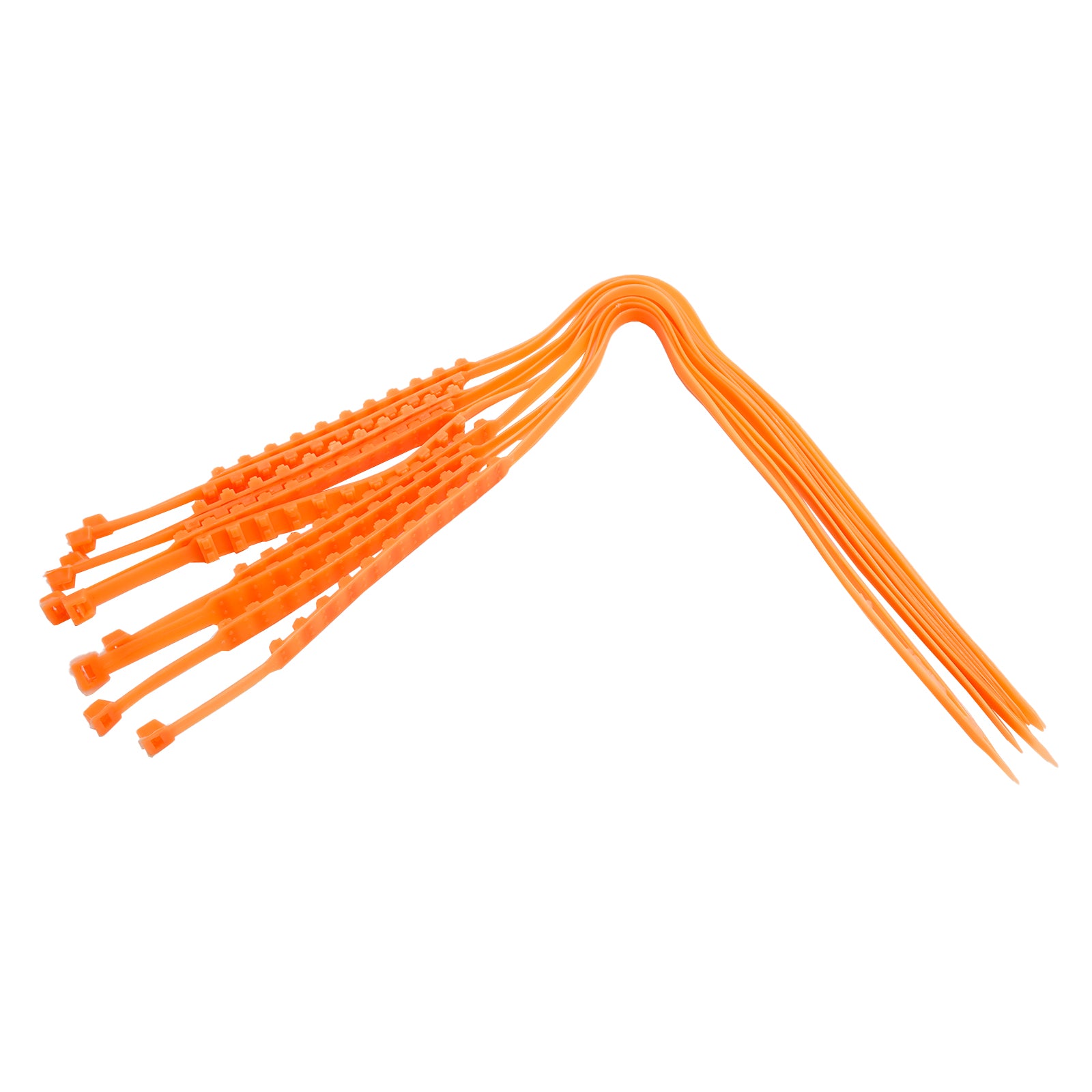 10/20/40PCS Heavy Duty Snow Tire Chains - Anti-Skid Traction Belts for Cars, Trucks & SUVs | Winter Emergency Driving Safety Gear (Orange) - Perfect for Icy Roads, Mountain Trips & Snowy Commutes