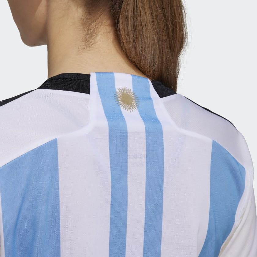 Adidas Argentina 22 Home Jersey for Women - Authentic Football Soccer Jersey - Perfect for Games, Training & Fan Support