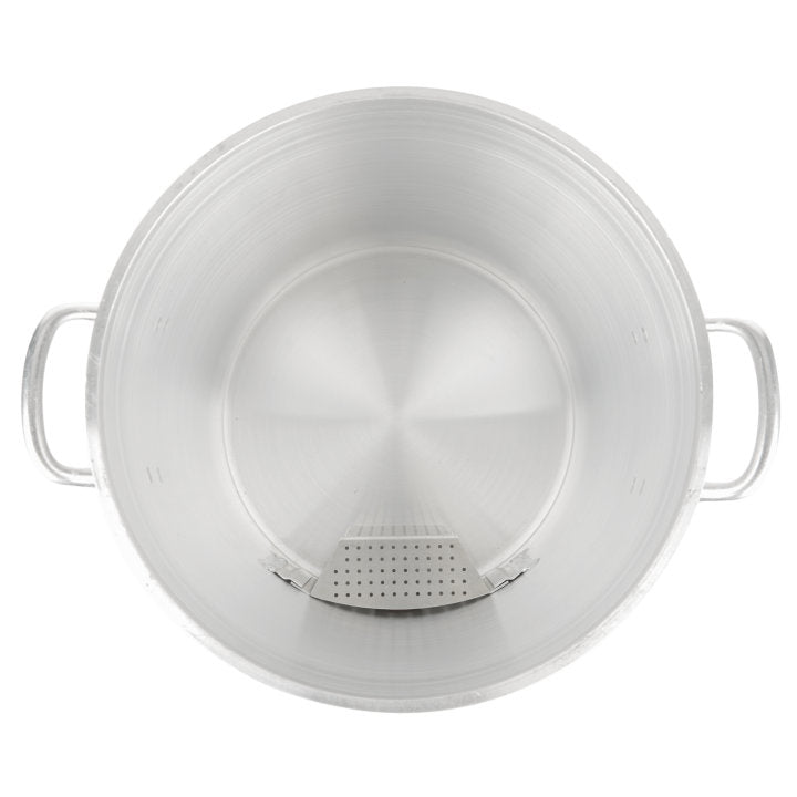 Vollrath 32 Quart Stainless Steel Stock Pot with Faucet - Commercial Grade Cooking Pot for Restaurants, Catering & Large Batch Meal Prep