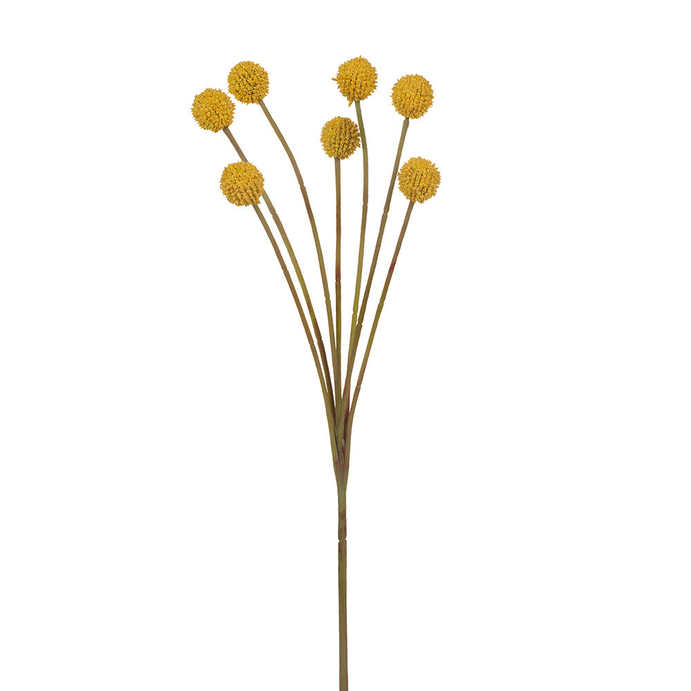 Billy Button - Premium Quality Artificial Flowers for Home Decor, Wedding Bouquets, and Floral Arrangements | Perfect for Centerpieces, DIY Crafts, and Gift Giving