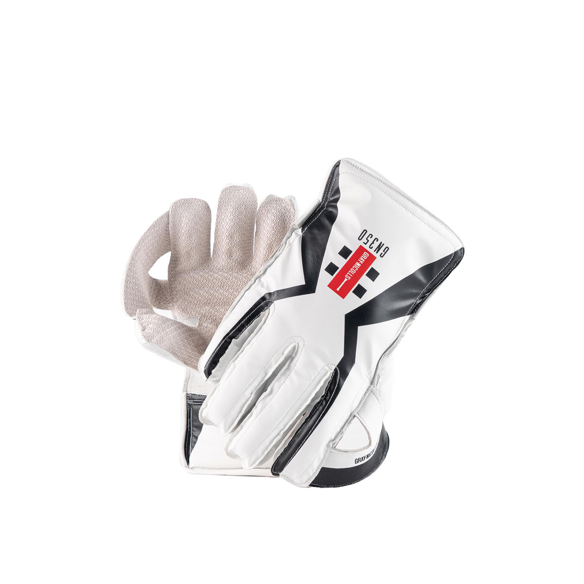 Gray Nicolls GN350 Cricket Wicket Keeping Gloves - Premium Leather Wicketkeeper Gloves for Cricket Matches & Training