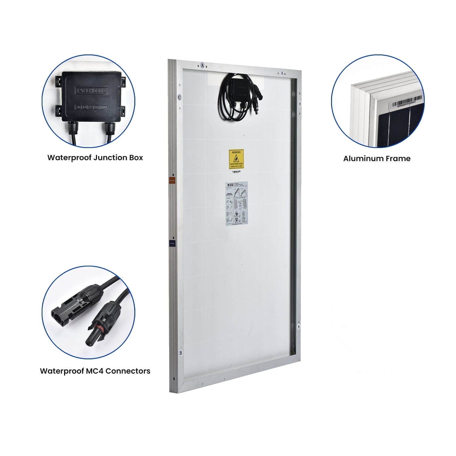 Nature's Generator Elite Gold System - Portable Solar Power Generator for Home, Camping & Emergency Backup | Off-Grid Energy Solution